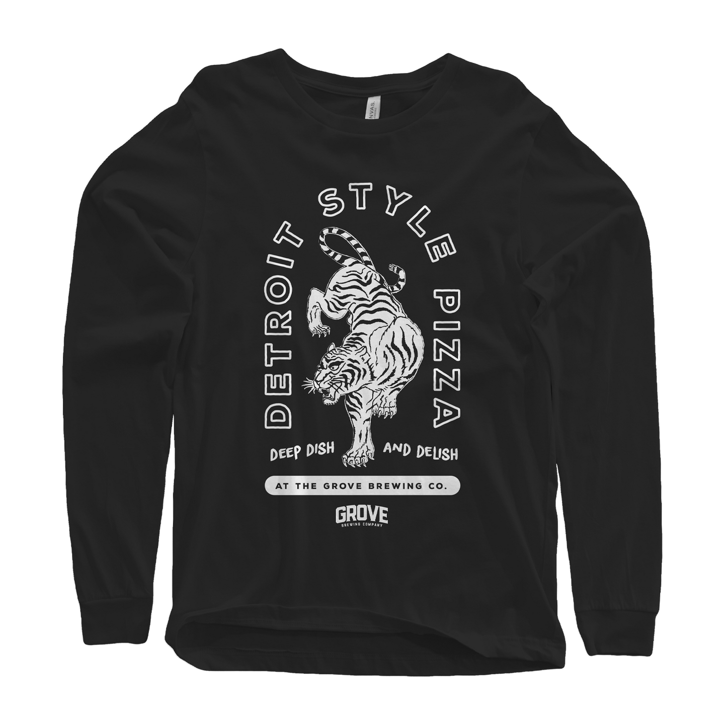 Detroit Pizza Long Sleeve
