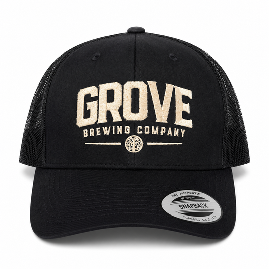 Grove Trucker Hat - Black