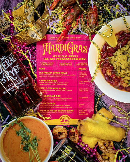Brewmaster Dinner: Mardi Gras 2026