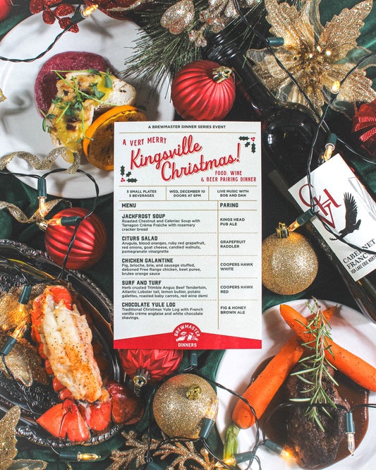 Brewmaster Dinner: A Very Merry Kingsville Christmas